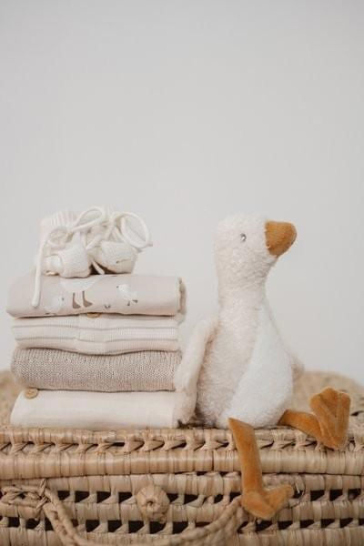 Oca pequeña 17 cm Newborn Natural – Little Dutch
