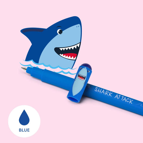Bolígrafo de Gel Borrable – Shark «Shark Attack» – Legami