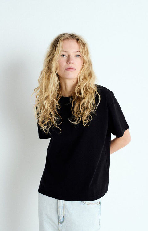 Camiseta mujer Fizvalley American Vintage - Vintage Black