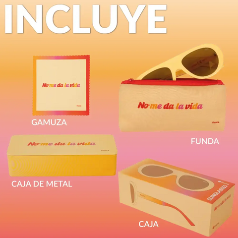 Gafas de sol "No me da la vida" - Fisura