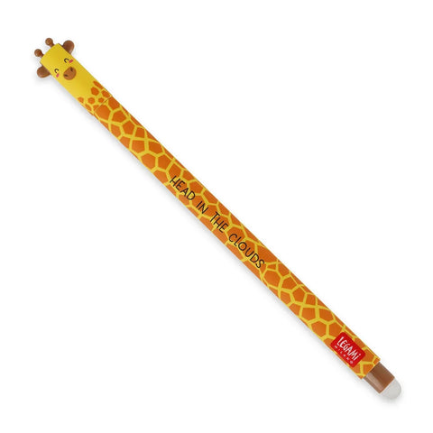 Bolígrafo de Gel Borrable – Giraffe  – Legami