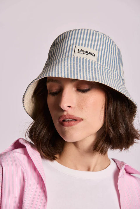 Gorro de pescador Rayas azules - Hindbag