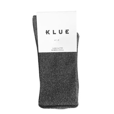 Calcetines Glitter Gris Lurex - Klue