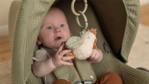 Gallina Pull & Shake Pequeña Granja – juguete bebé sensorial | Little Dutch