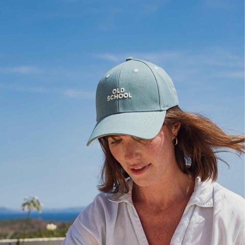 Gorra Old School – Azul Índigo