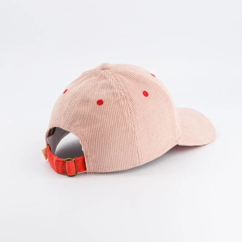 Gorra de pana Drama Queen - Rosa