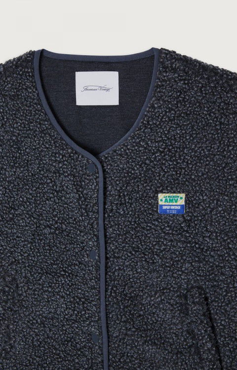 Chaqueta mujer Hoktown - Antracita Jaspeado - American Vintage