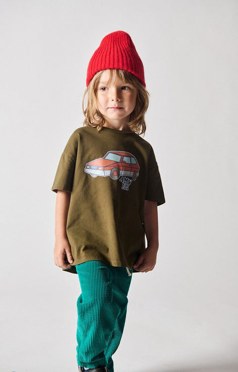 Camiseta niños Fizvalley - Madera Vintage