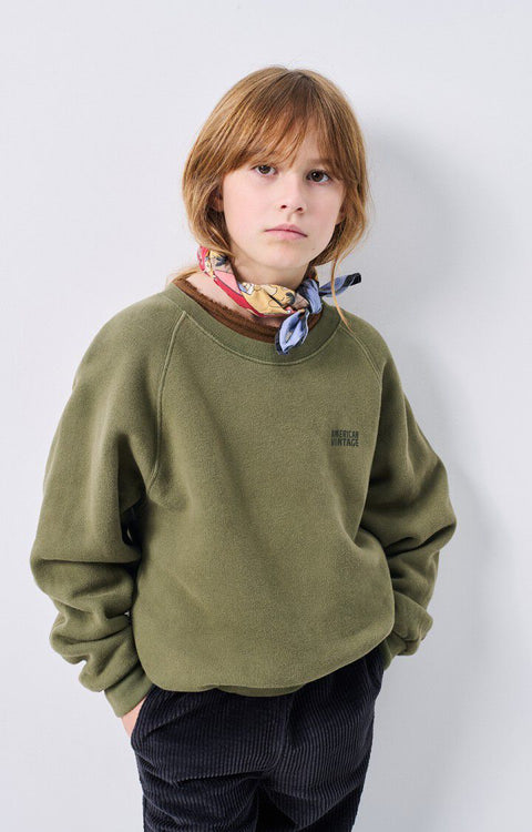 Sudadera niños Izubird - Caqui Vintage