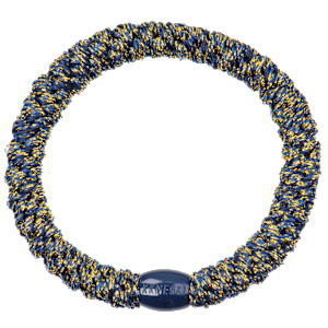 Goma para el pelo - Indigo Gold Glitter - Kknekki