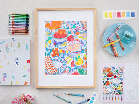 Kit creativo Petit Pastel Comme un Dimanche – La Petite Épicerie