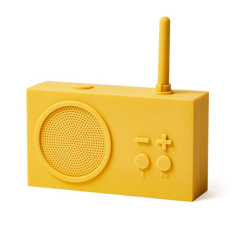 Radio FM y Altavoz Bluetooth® Tykho 3 Lexon - Yellow