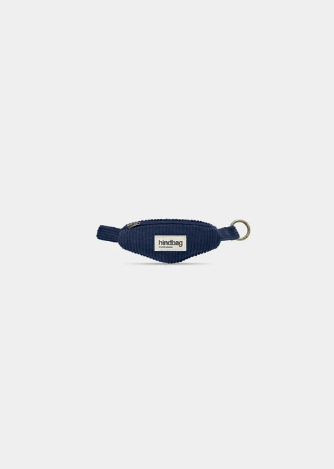 Llavero riñonera Côme Terciopelo Navy - Hindbag
