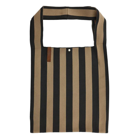 Bolso Shopper Loïs Taupe Black - Lot83