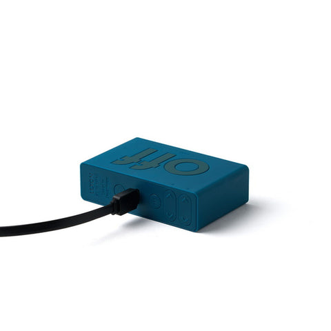 Reloj despertador de viaje "Flip mini" Lexon - Duck Blue