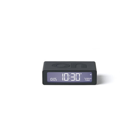 Reloj despertador de viaje "Flip mini" Lexon - Black