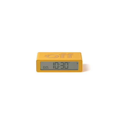 Reloj despertador de viaje "Flip mini" Lexon - Yellow