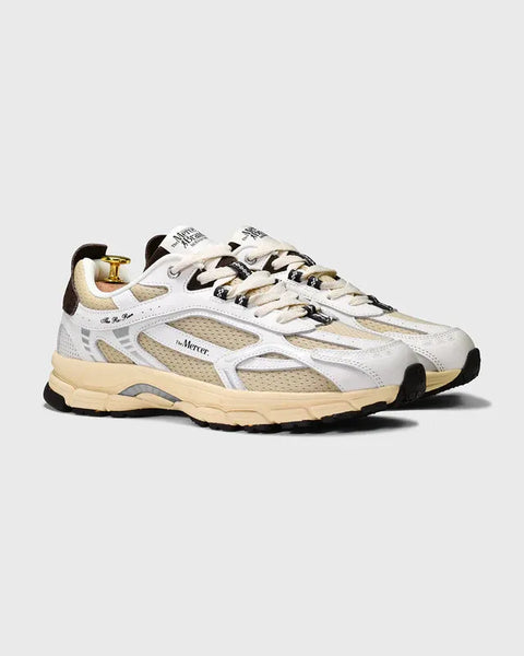 The Re-Run Vintage White Brown - The Mercer Brand