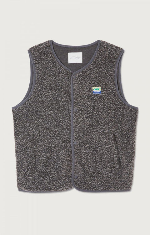 Chaqueta sin mangas Hoktown American Vintage - Antracita Jaspeado