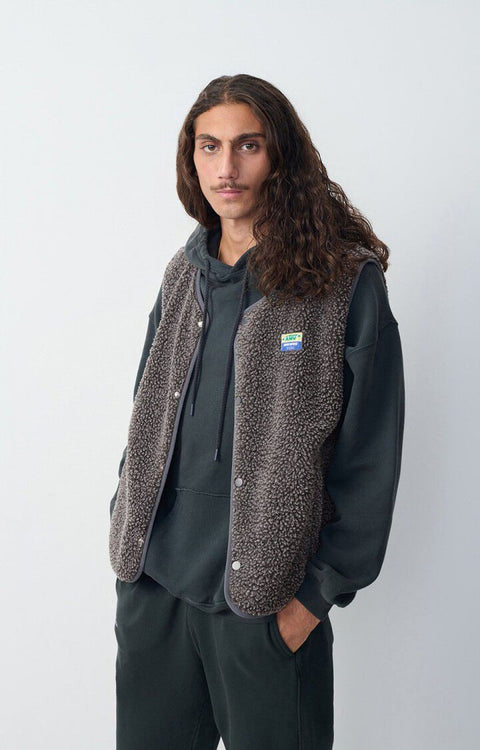 Chaqueta sin mangas Hoktown American Vintage - Antracita Jaspeado