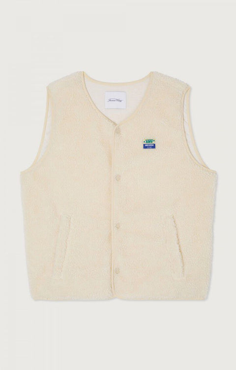 Chaqueta sin mangas Hoktown American Vintage - Ecru