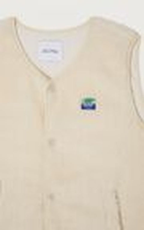 Chaqueta sin mangas Hoktown American Vintage - Ecru