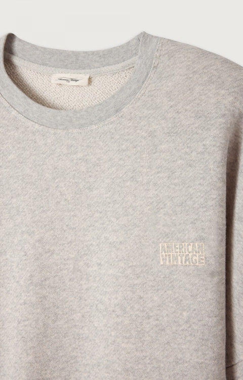 Sudadera hombre Kodytown American Vintage - Vellón Jaspeado