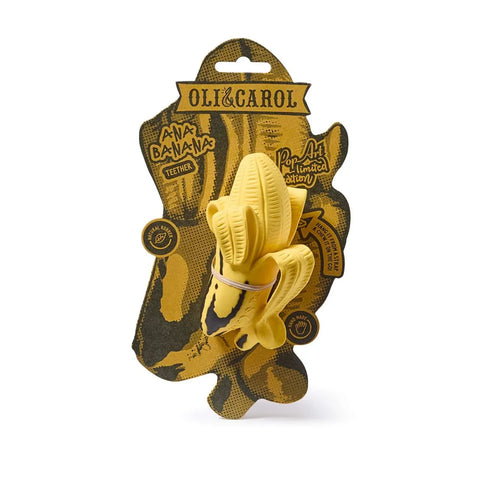 Mordedor natural “Ana la Banana Pop Art” – Oli&Carol