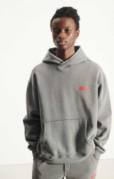Sudadera con capucha hombre Plizzy American Vintage - Ceniza Vintage