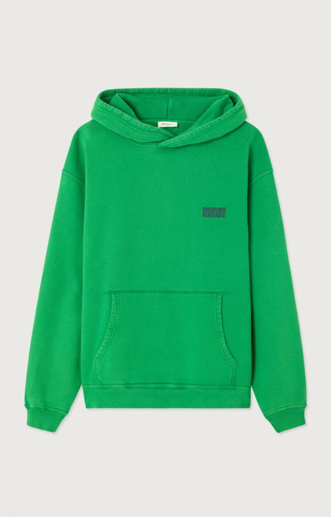 Sudadera con capucha hombre Plizzy American Vintage - Clorofila Vintage