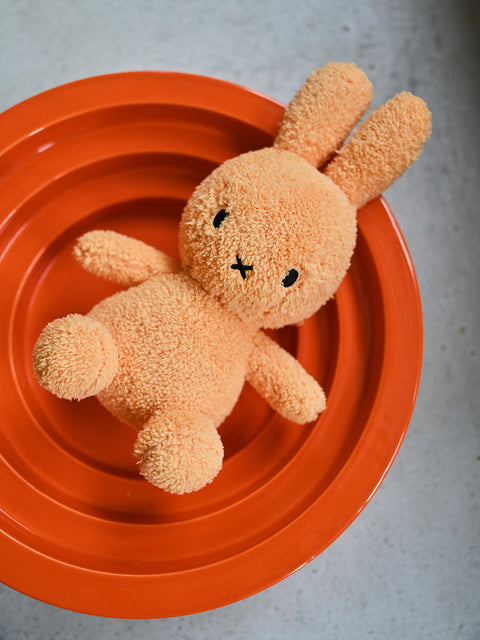 Miffy en velours côtelé violet (23 cm) - Bonton Toys