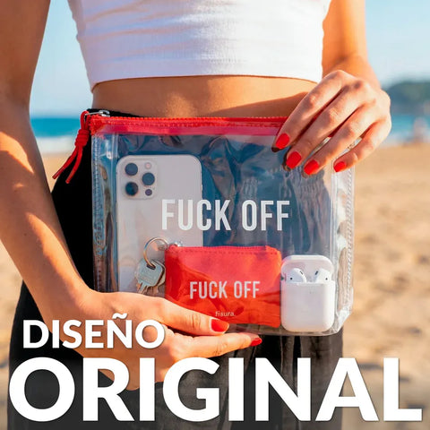 Set de 3 neceseres organizadores "Fuck off" - Fisura