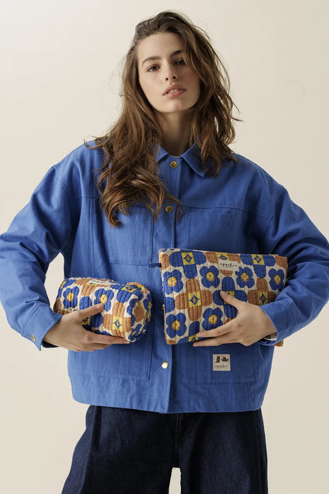 Neceser Gaya - Caleido True Blue- Apaches Collections