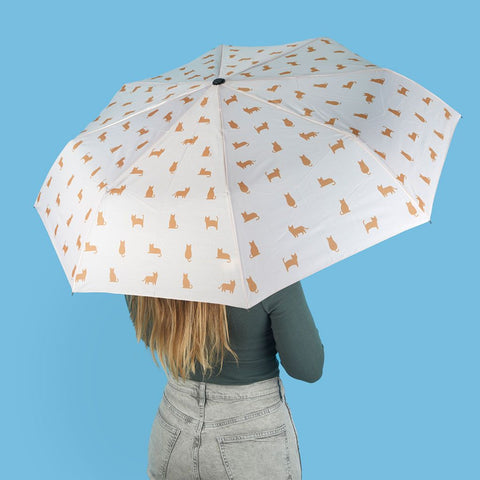 Paragua pegable con su funda - "Meowbrella" – Balvi