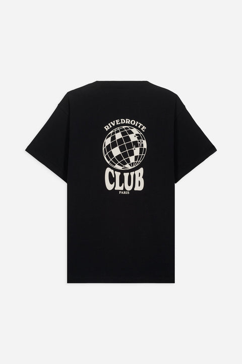 Camiseta Rive Droite Pigalle - Club Negra