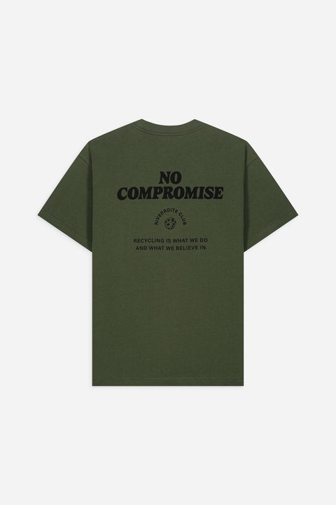Camiseta Rive Droite Pigalle - No Compromise Military Green