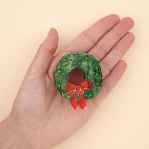 Pinza de pelo “Corona de Árbol de Navidad” – Coucou Suzette