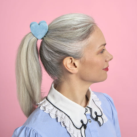 Pinza de pelo “Corazón Azul” – Coucou Suzette