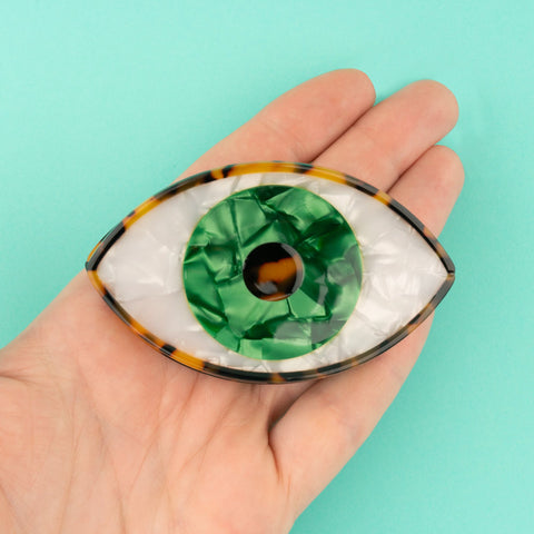 Pinza de pelo “Ojo Verde” – Coucou Suzette