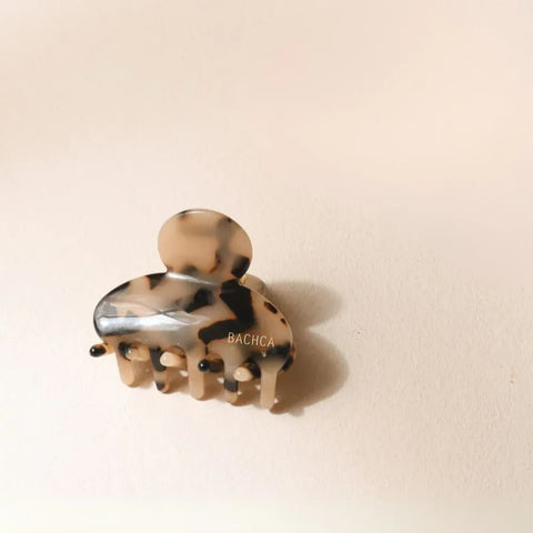 Pinza de pelo pequeña efecto carey – Bachca