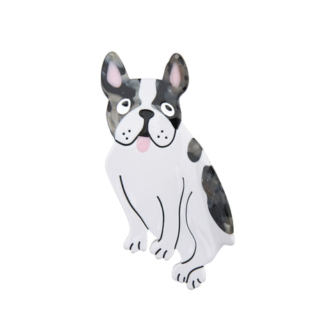 Pinza de pelo “Perro Bulldog francés” – Coucou Suzette