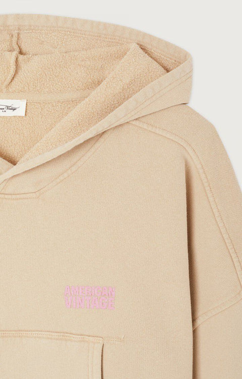 Sudadera con capucha mujer Plizzy American Vintage - Duna Vintage