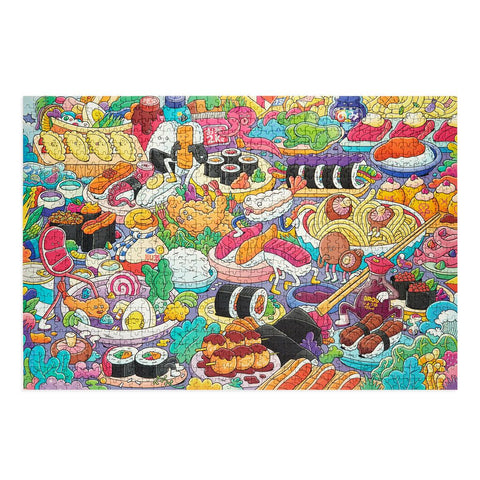 Puzzle 1000 piezas de cartón - Bento Blast - Balvi