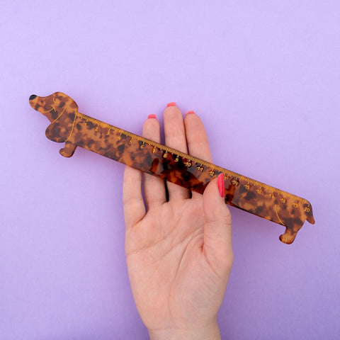 Regla 20cm "Perro Salchicha” – Coucou Suzette
