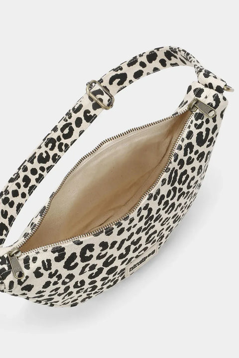 Riñonera Andrea Leopardo Ecru - Hindbag