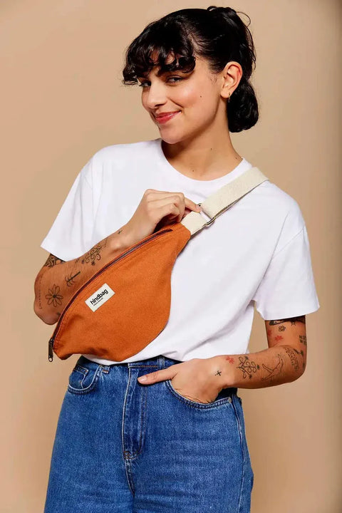 Sac banane Olivia Cannelle - Sac arrière