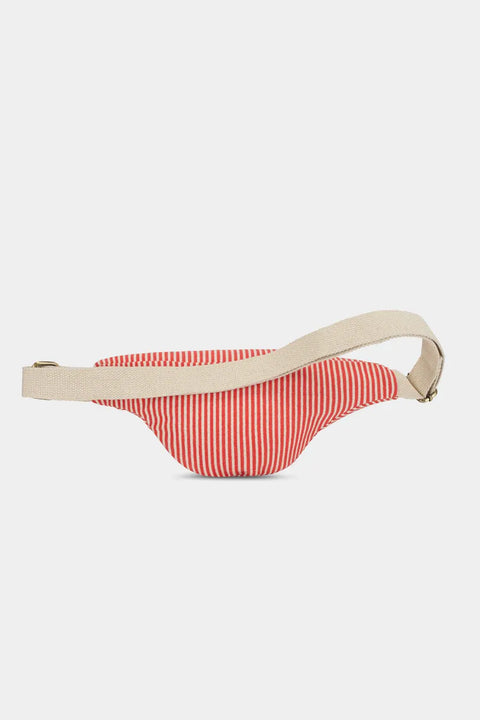 Riñonera Olivia con rayas Rojo - Hindbag
