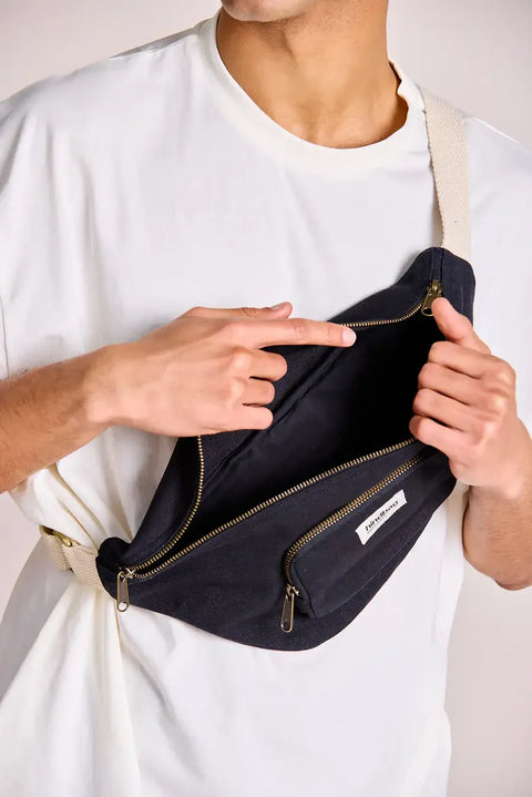 Riñonera XL Sofia Negra - Hindbag