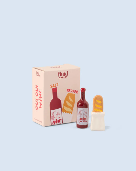 Set salero y pimentero “Pan & Vino” – Fluid Market