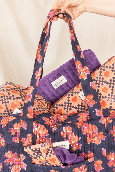 Bolsa pequeña Sana - Terciopelo Forest